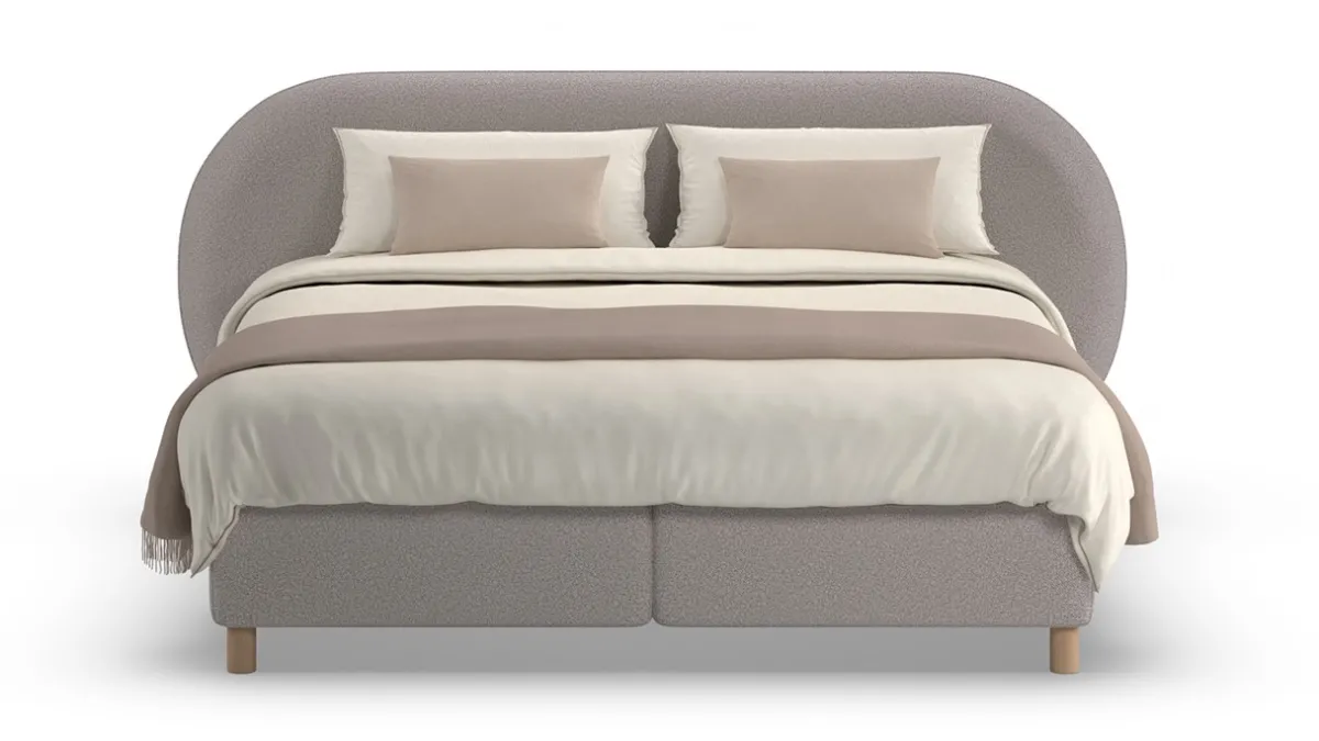 Sale Karlsson Boxspring Flow - Warm wool grey