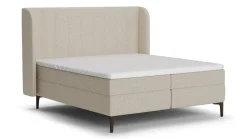 Discount B Bright Boxspring Ivory - Soft teddy off white