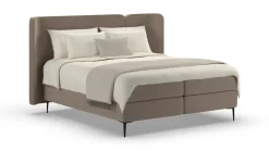 New Karlsson Boxspring Mesa - Soft suede liver