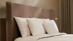 Sale Karlsson Boxspring Mesa met Kårlsson Excellence matras - Soft suede liver