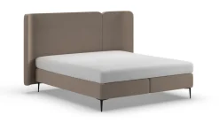 Sale Karlsson Boxspring Mesa met Kårlsson Excellence matras - Soft suede liver