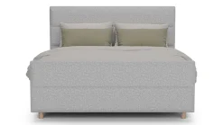 Online B Bright Boxspring Mica - Linen touch light grey