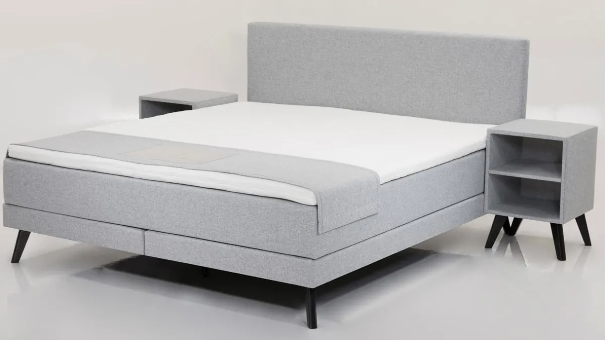 Sale B Bright Boxspring Viggo Promo oakland lichtgrijs