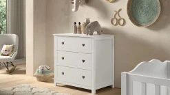 Best Vipack Commode Amori met 3 laden wit