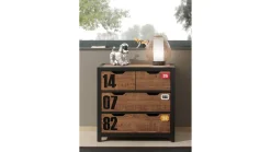 Best Vipack Commode Daan bruin/zwart