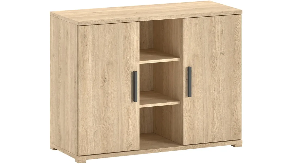 Discount Vipack Commode Sam met 2 deuren eik
