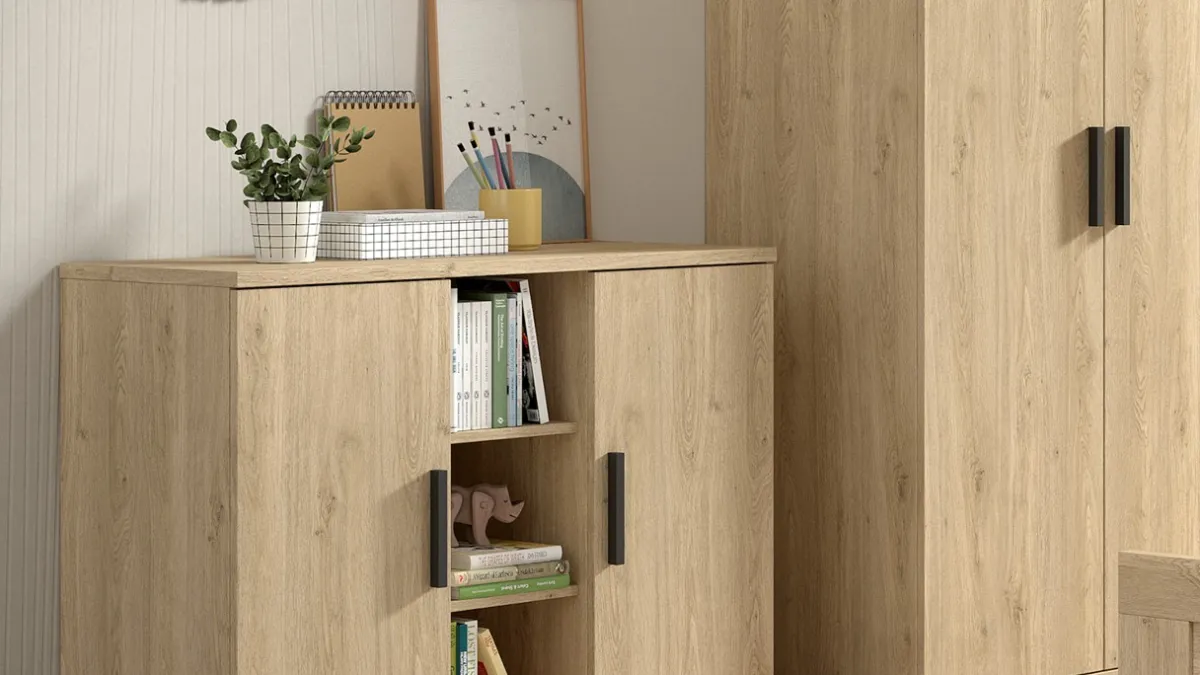 Discount Vipack Commode Sam met 2 deuren eik