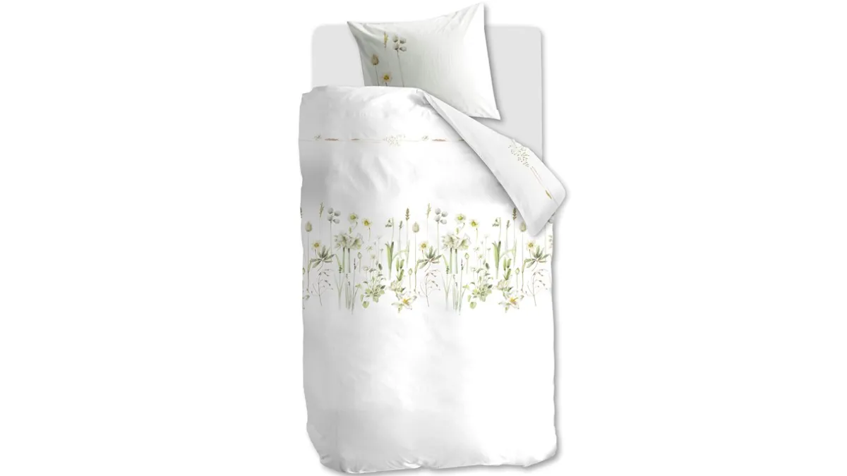 Marjolein Bastin Dekbedovertrek Amaryllis white