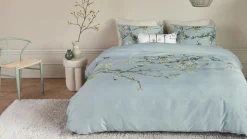 Van Gogh Dekbedovertrek Blossom blue grey