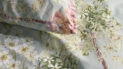 Clearance Ariadne at Home Dekbedovertrek Corsage green