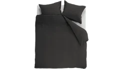 Hot Ambiante Dekbedovertrek Cotton Uni Antraciet anthracite