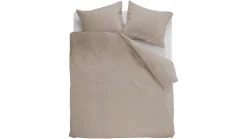 Outlet Ambiante Dekbedovertrek Cotton Uni taupe