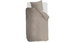 Outlet Ambiante Dekbedovertrek Cotton Uni taupe
