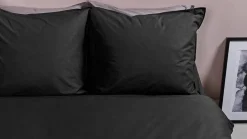 New Ambiante Dekbedovertrek Cotton Uni black