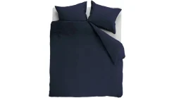 Ambiante Dekbedovertrek Cotton Uni dark blue