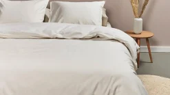 Hot Ambiante Dekbedovertrek Cotton Uni off-white