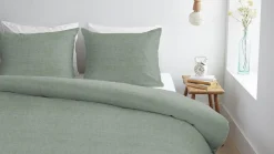 Best Ambiante Dekbedovertrek Edo soft green
