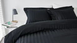 Discount Beddinghouse Dekbedovertrek Shine black