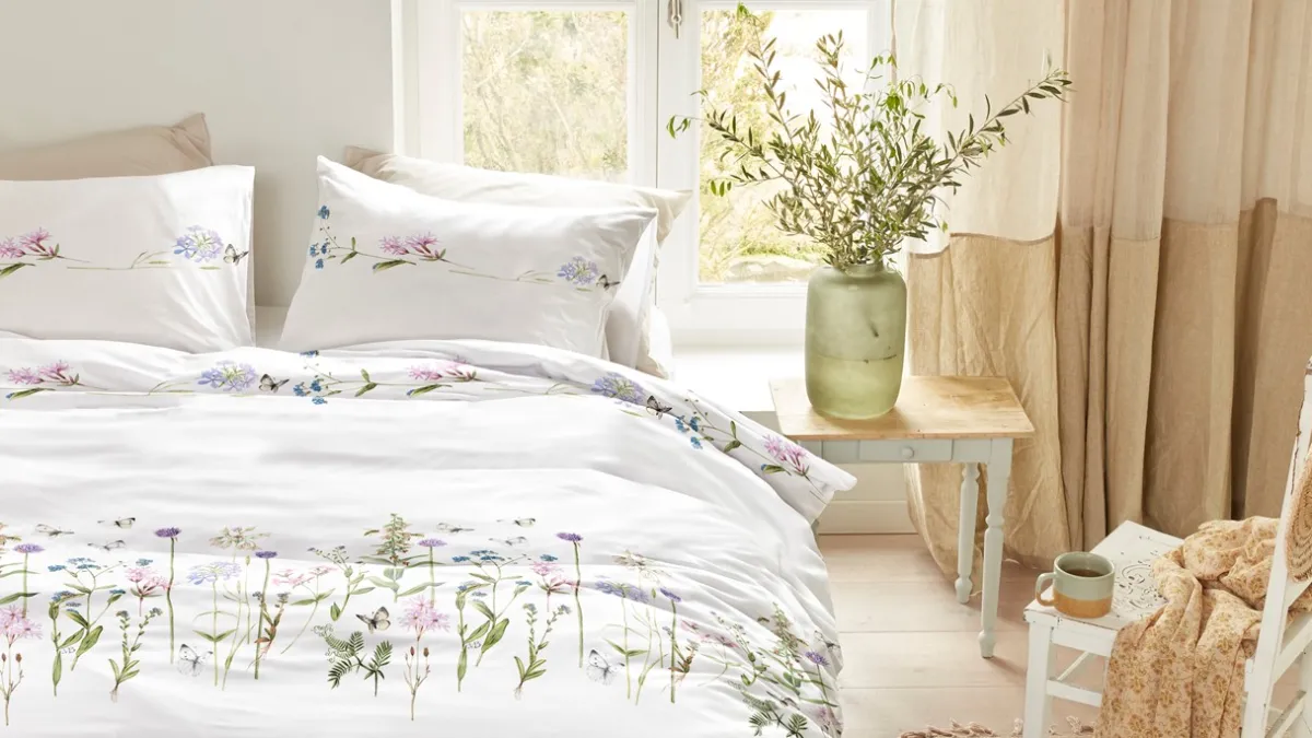 New Marjolein Bastin Dekbedovertrek Soft Bloom multi