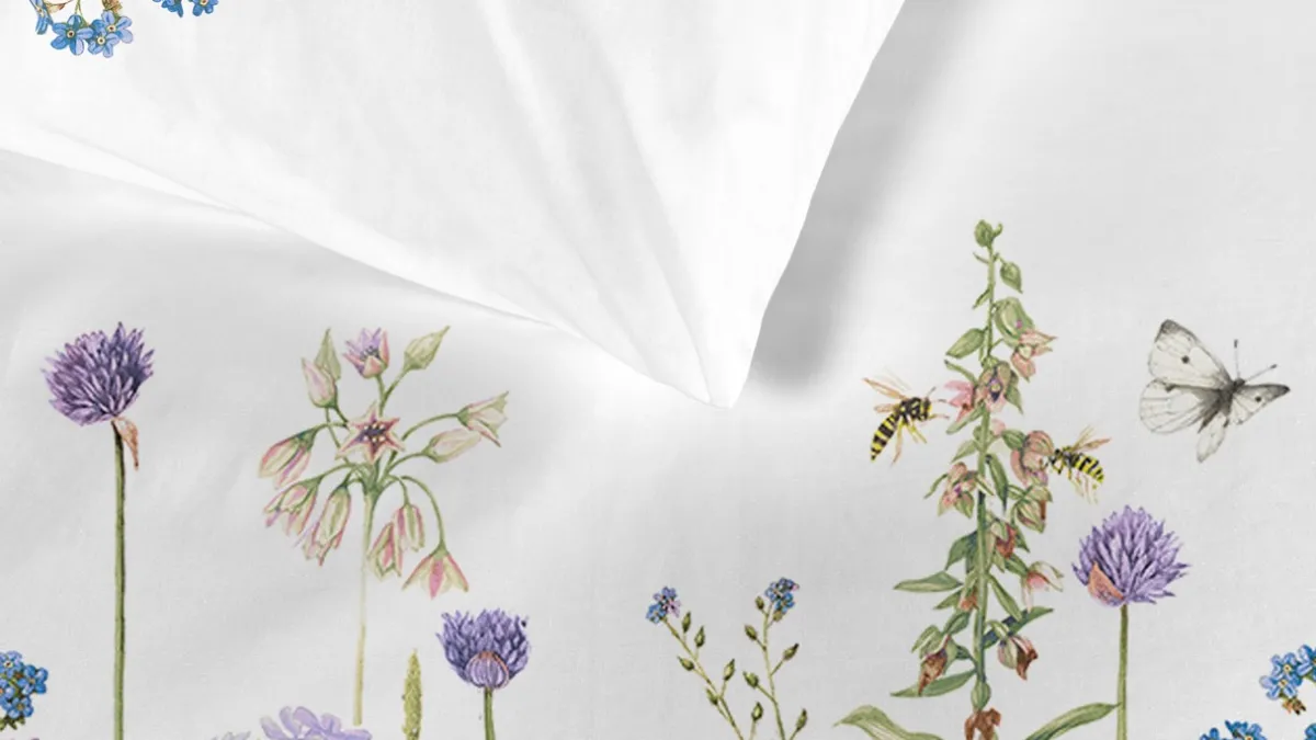 New Marjolein Bastin Dekbedovertrek Soft Bloom multi