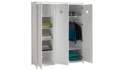 Discount Vipack Draaideurkast Amori 3-deurs wit