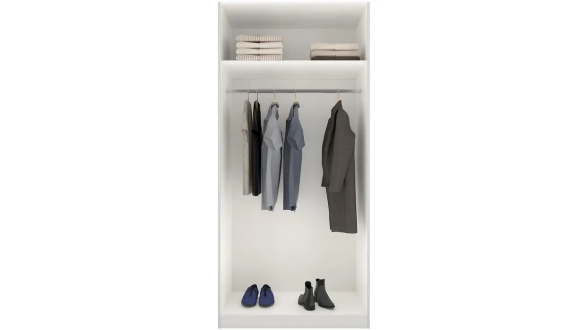 Outlet B Bright Draaideurkast Compact wit