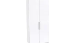 Outlet B Bright Draaideurkast Motion volledig met glasdeuren wit/glas wit
