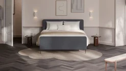 New Karlsson Elektrische boxspring Glade - Soft suede grey