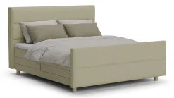 Clearance B Bright Elektrische boxspring Mica - Soft touch pistachio