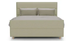 Clearance B Bright Elektrische boxspring Mica - Soft touch pistachio
