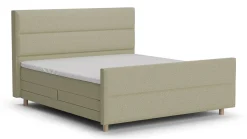 Clearance B Bright Elektrische boxspring Mica - Soft touch pistachio