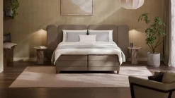 Hot Karlsson Elektrische boxspring Ridge - Warm wool grey