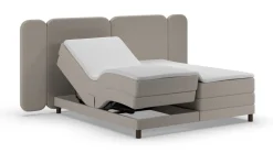 Hot Karlsson Elektrische boxspring Ridge - Warm wool grey