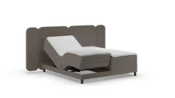 Sale Karlsson Elektrische boxspring Ridge - Wool look dark grey