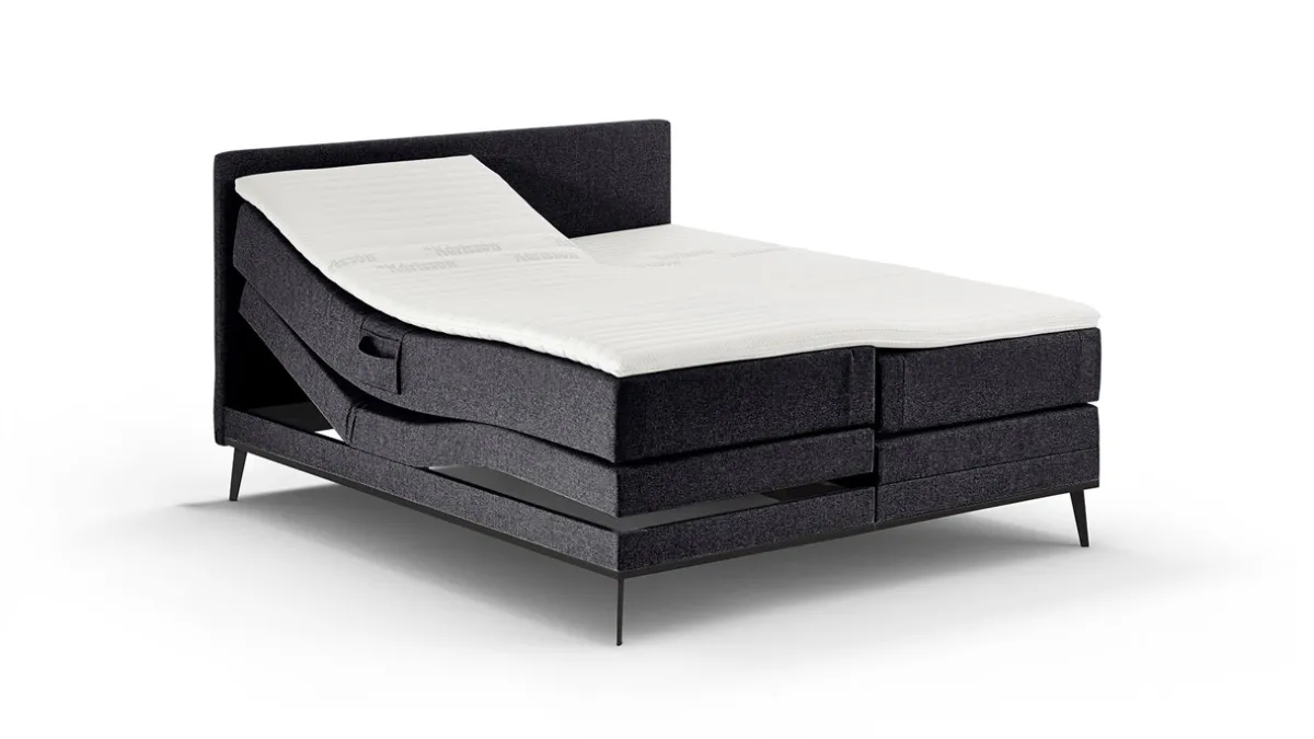 New B Bright Elektrische boxspring Viggo adore antraciet