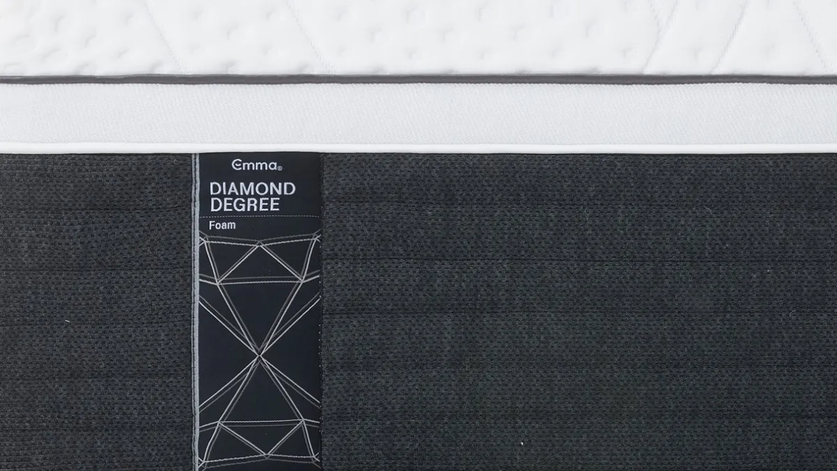 Outlet Emma Diamond Cool Foam matras antraciet