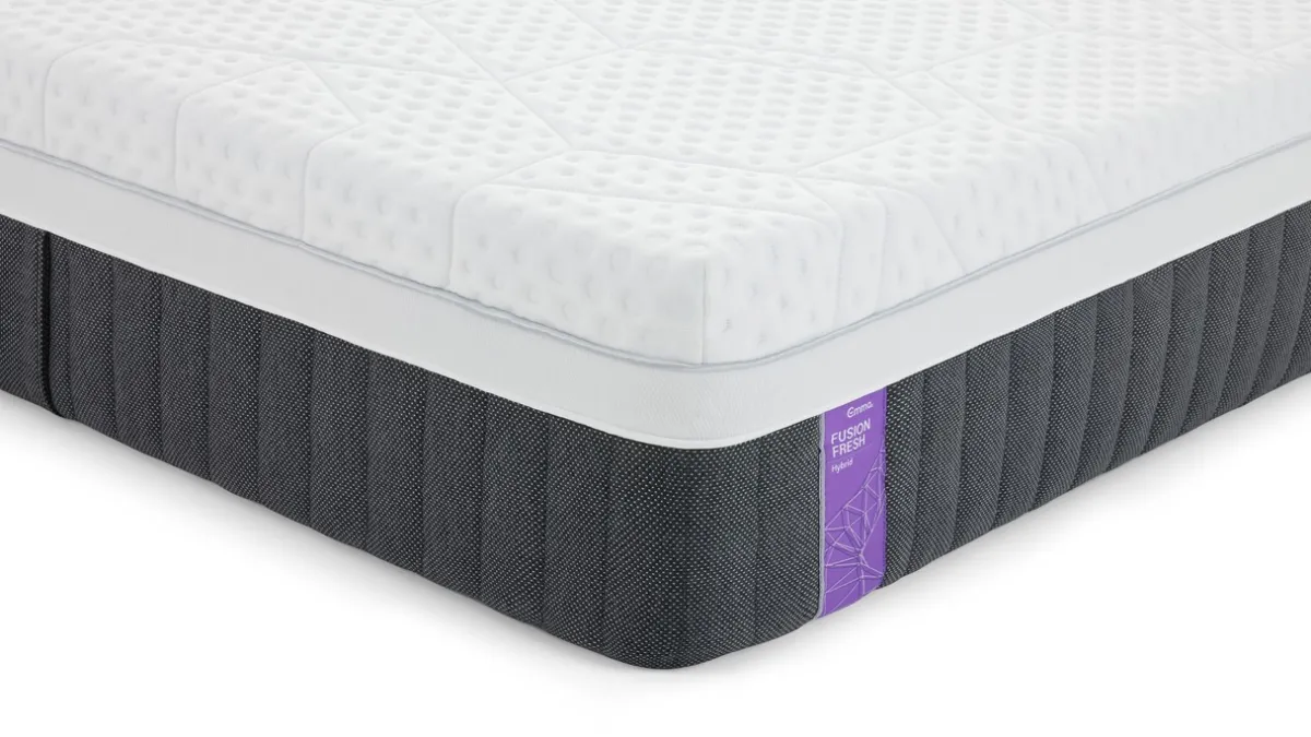 Hot Emma Fusion Fresh Hybrid matras antraciet