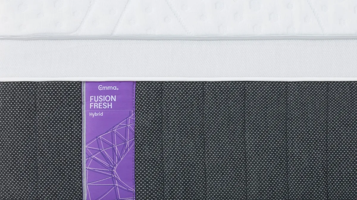 Hot Emma Fusion Fresh Hybrid matras antraciet