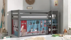 Best Vipack Gordijnen Pet shop Pino/Scott blauw