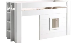 Clearance Vipack Halfhoogslaper Noah met set gordijnen wit