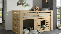 Sale Vipack Halfhoogslaper Oliver eiken