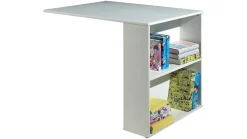 Discount Vipack Halfhoogslaper Pino met commode met 2 deuren en boekenkast white