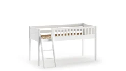 Outlet Vipack Halfhoogslaper Scott met bureau en 2 commodes wit