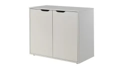 Outlet Vipack Halfhoogslaper Scott met bureau en 2 commodes wit