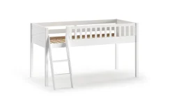 New Vipack Halfhoogslaper Scott met bureau en commode wit