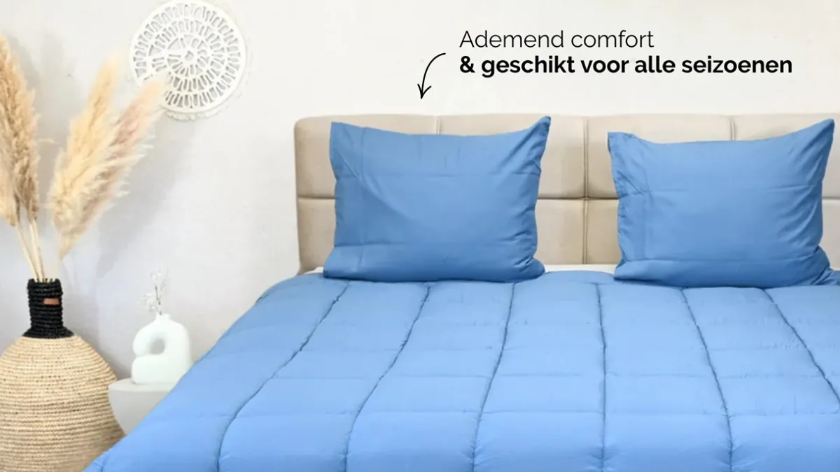 Hot HappyBed Bluestone - dekbed zonder overtrek