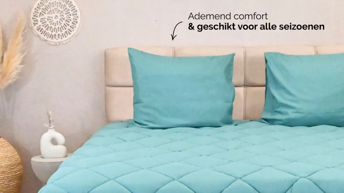 HappyBed Deep Jungle - kussensloop (set van 2 stuks) groen