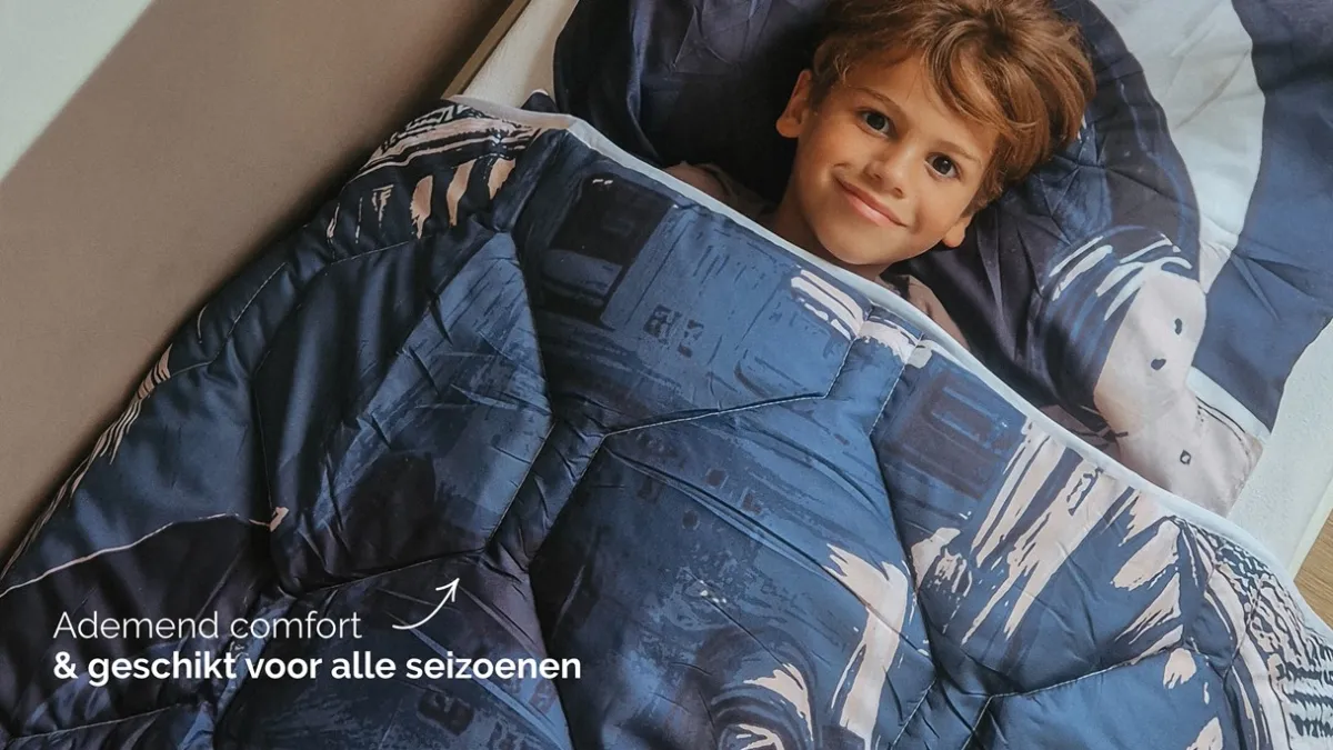 Hot HappyBed (Kids) Astronaut - dekbed zonder overtrek