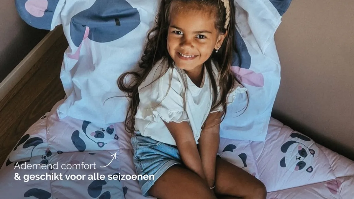 Outlet HappyBed (Kids) Peter Panda - dekbed zonder overtrek