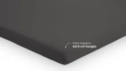 Clearance B Bright Hoeslaken Jersey splittopper antraciet